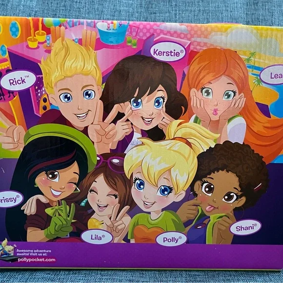 New Polly Pocket Vacation Helicopter Blue Mattel 2011 Rare X2356 Toy Gift - Picture 3 of 3